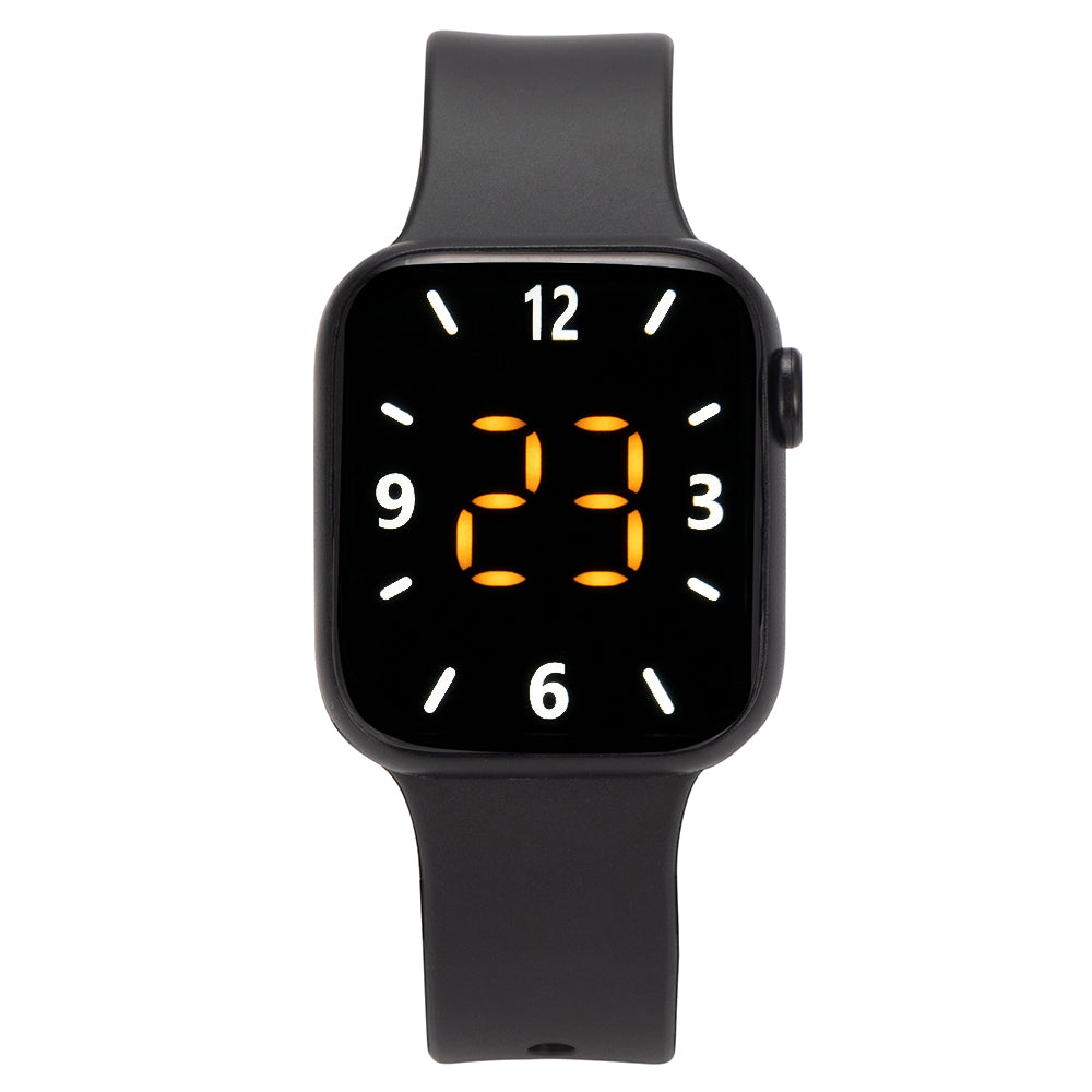 LED Digital Silicone Band Sports Belt Watch for Smart Men Boys Gents Ladies Unisex LED Watches