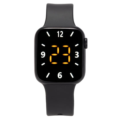 LED Digital Silicone Band Sports Belt Watch for Smart Men Boys Gents Ladies Unisex LED Watches