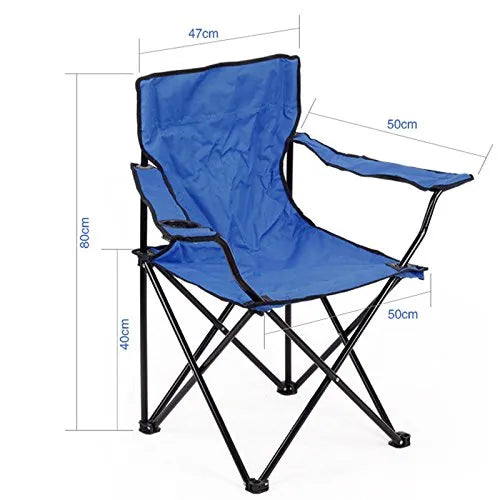 Folding Oxford Canvas Camping & Sketching Chair: Compact Stool for Fishing & Painting