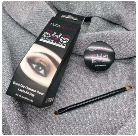 Huda Beauty Gel Eyeliner and Brow Liner Quick Dry