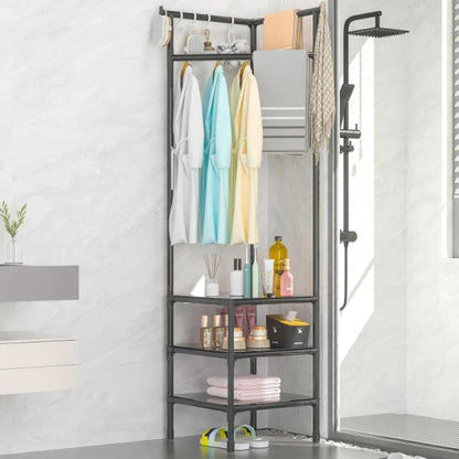 Corner Coat Rack Freestanding