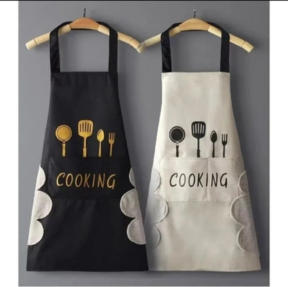 Cooking Apron Waterproof Adult Oil Proof Apron High Quality
