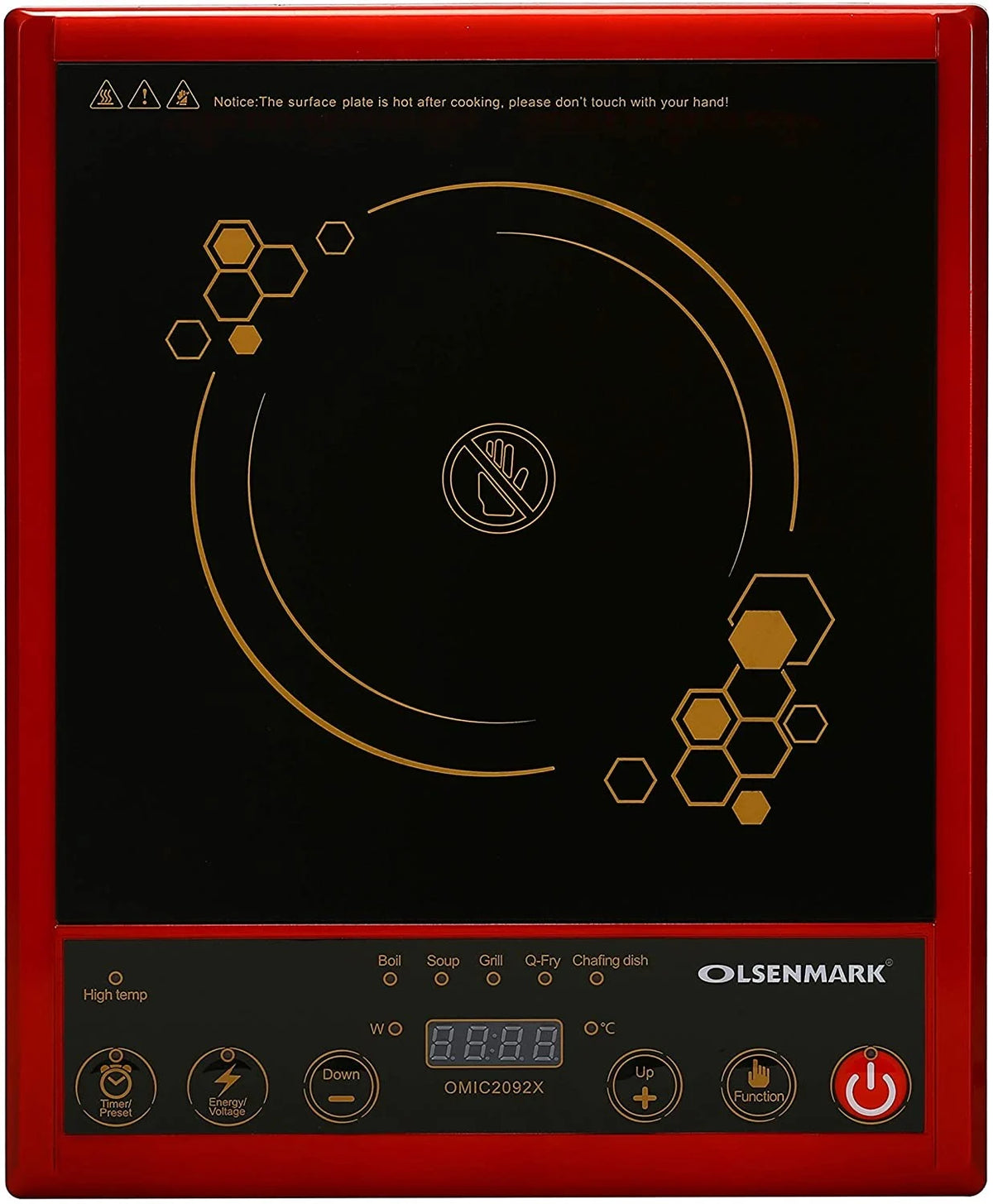 Multifunction Infrared Cooker Electric Hot Plate Cooker Stove Olsenmark OMIC2092/2000W with Warranty