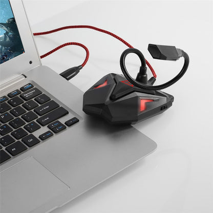 Yanmai G55 Capacitive USB Gaming Microphone with LED Indicator