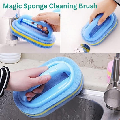 Magical Sponge for Easy Cleaning - Tiles in the Kitchen & Bathroom Surfaces, Glass, Walls, Toilets