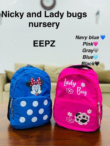 Adorable and Colorful Nursery School Backpacks Designed Specially for Young Children.