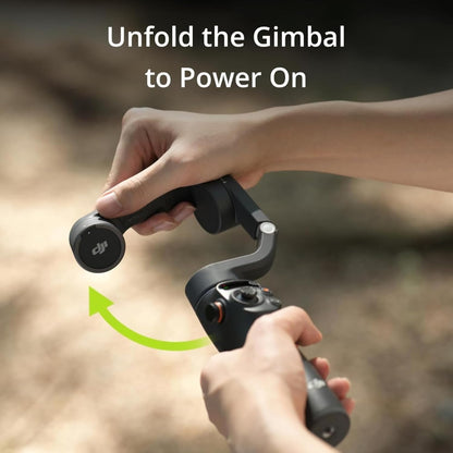 DJI Osmo Mobile 6 Gimbal Stabilizer for Smartphones, 3-Axis Phone Gimbal, Built-In Extension Rod, Object Tracking, Portable and Foldable, Vlogging Stabilizer, YouTube TikTok