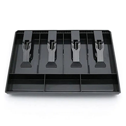 Bucket Cashier Cash Drawer 5 Bills 4 Coins ABS Storage Box for Markets and Stores
