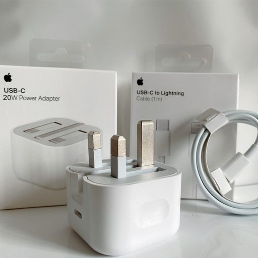 20W Fast Charger with USB-C to Lightning Cable, QC 3.0 for IPhone