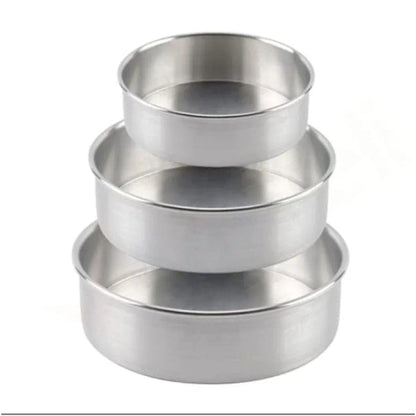 Round Cake Tray 3 Pcs Set
