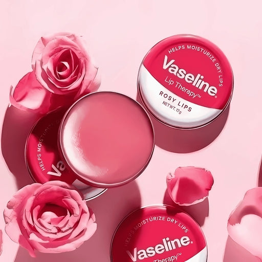 Vaseline Lip Therapy Lip Balm Tin, Rosy Lips, 0.6 Ounce 17G
