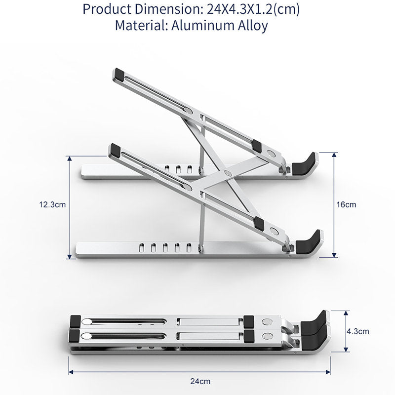 Yesido LP01 Ergonomic Aluminum Alloy Laptop Stand