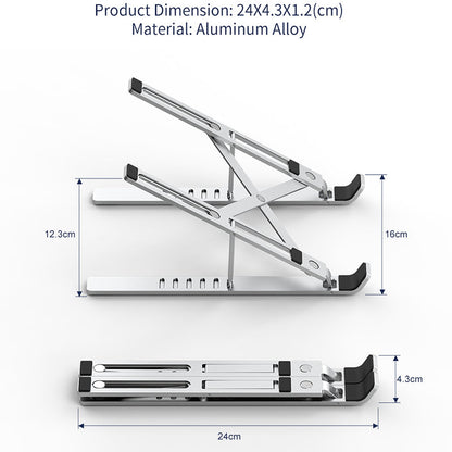 Yesido LP01 Ergonomic Aluminum Alloy Laptop Stand
