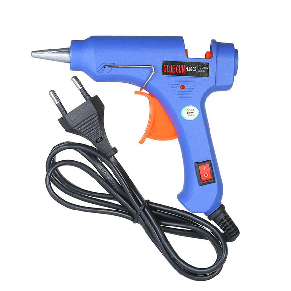 20W Hot Glue Gun with 12 Pcs Sticks Free