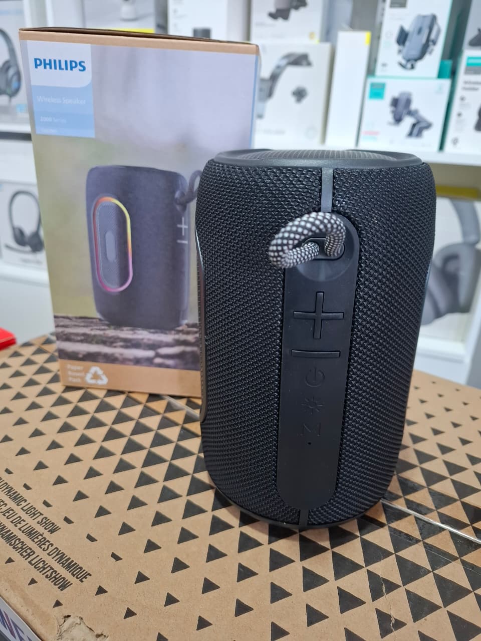 PHILIPS Wireless Speaker – 2000 Series Portable Bluetooth Speaker 10W Powerful Sound