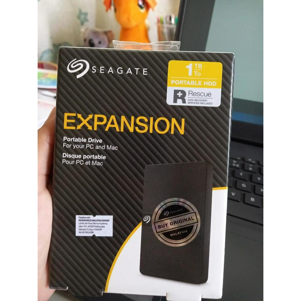 Seagate 1TB / 2TB / 4TB Expansion Rescue External Hard Disk