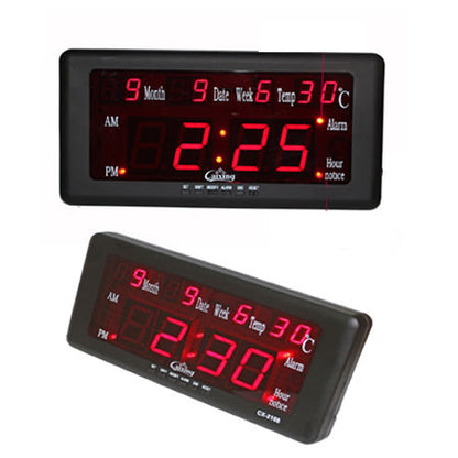 CAIXING LED DIGITAL CLOCK CX-2158 Wall Clock