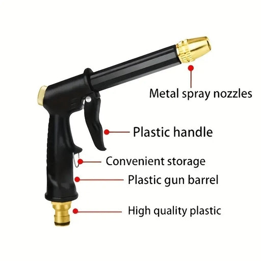 Portable High Pressure Water Gun for Cleaning Car Wash Machine Garden Watering Hose Nozzle Sprinkler