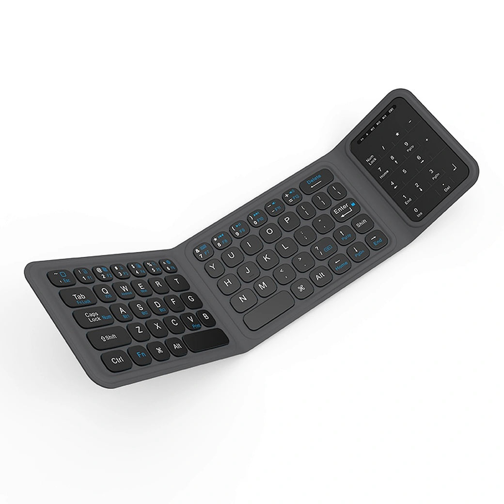 WiWU FMK-05 Foldable Wireless Bluetooth Rechargeable Keyboard For Smartphone ,Tab , iPad , Macbook , Laptop Gaming Portable F