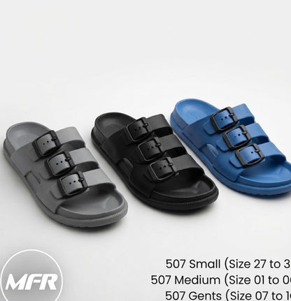 Men Adjustable Chappels 7 10 Grey Open Toe Sandals Summer Footwear Casual Slipper Comfortable Walk