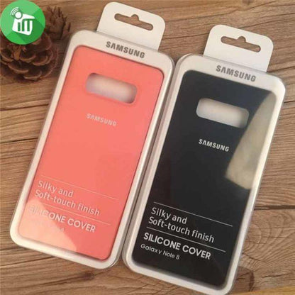 Soft Silicone Premium Case For Galaxy Note 8  - Black