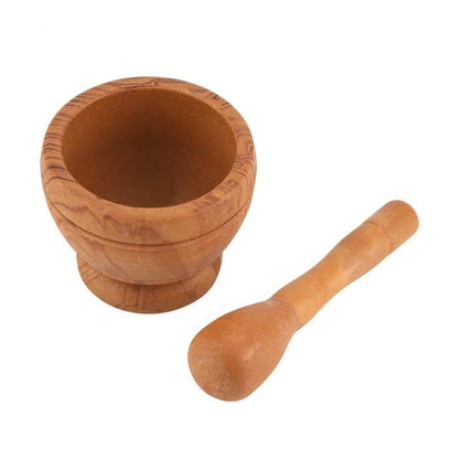 Mortar and Pestle Set, Manual Plastic Garlic Grinder Spices Fiber Plastic