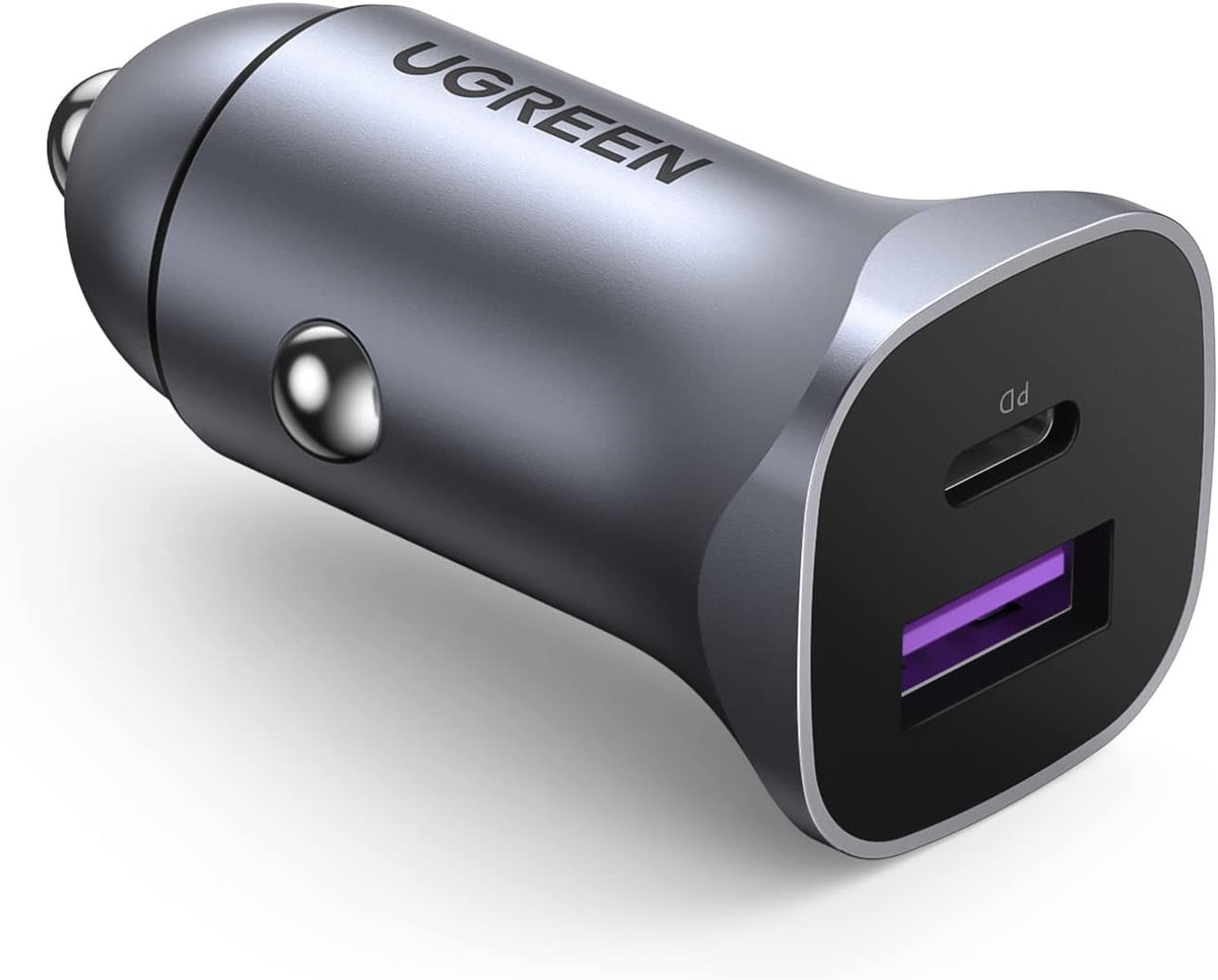 UGREEN Car Charger USB C PD QC 3.0 PPS 30W Car Charger - 40858
