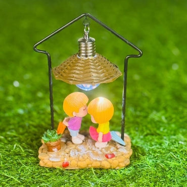 Couple Ornament with Night Light Valentine Gift 6CM