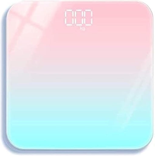 Electronic Bathroom Scale with Gradient Color Design, LED Backlight Display, Accurate to 0.00Kg