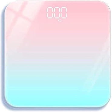 Electronic Bathroom Scale with Gradient Color Design, LED Backlight Display, Accurate to 0.00Kg