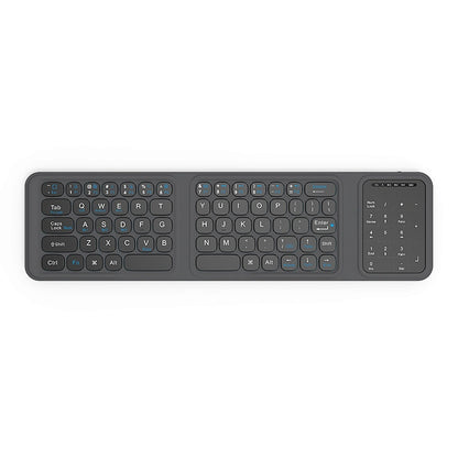 WiWU FMK-05 Foldable Wireless Bluetooth Rechargeable Keyboard For Smartphone ,Tab , iPad , Macbook , Laptop Gaming Portable Foldable Design Easy To Carry