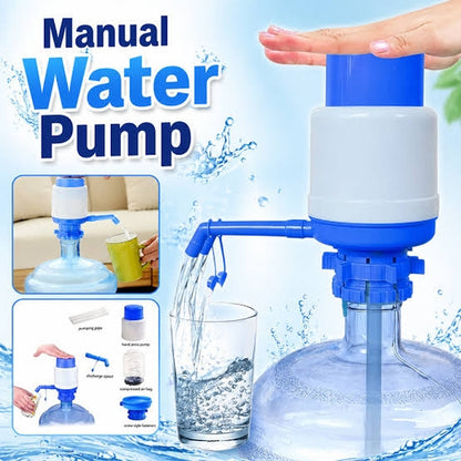Drinking Water Pump Dispenser with Protective Spout Cap