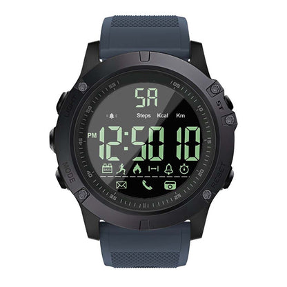 Men's Digital Military Sport Watch: Waterproof Outdoor Silicone LED Clock with Large Dial