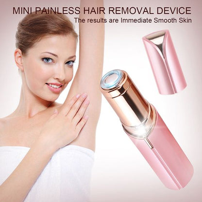 Rechargeable 18K Gold Women Facial Hair Remover | Precision Eyebrow Trimmer