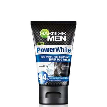 GARNIE MEN Power White SUPER DUO FOAM Face Wash 100Ml