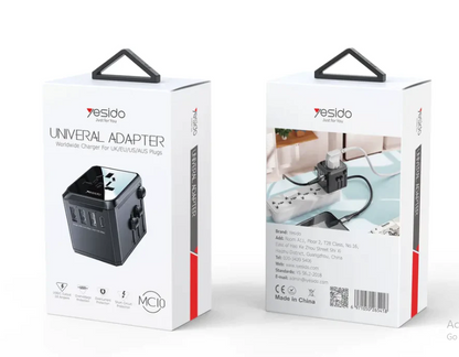 YESIDO MC09 Multi-function Universal Travel Adapter Plug