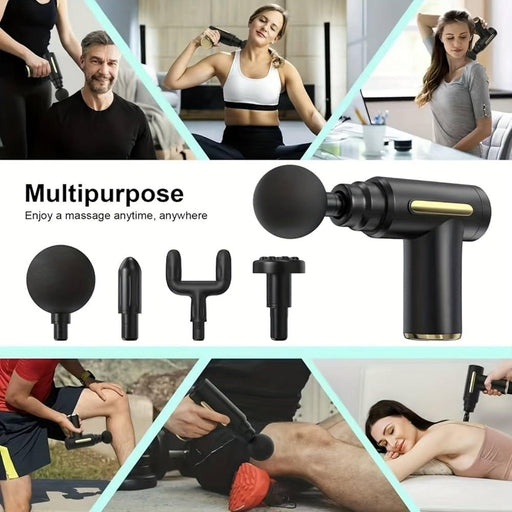 Fascia Gun Massage Gun Deep Tissue Percussion Muscle Massager for Pain Relief Fascia Gun