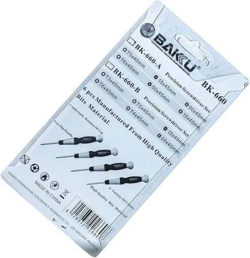BAKU BK 660 SCREW DRIVER, Stainless Steel