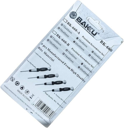 BAKU BK 660 SCREW DRIVER, Stainless Steel