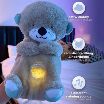 Breathing Teddy Bear – Soothing Sleep Toy for Babies (Random Colours)