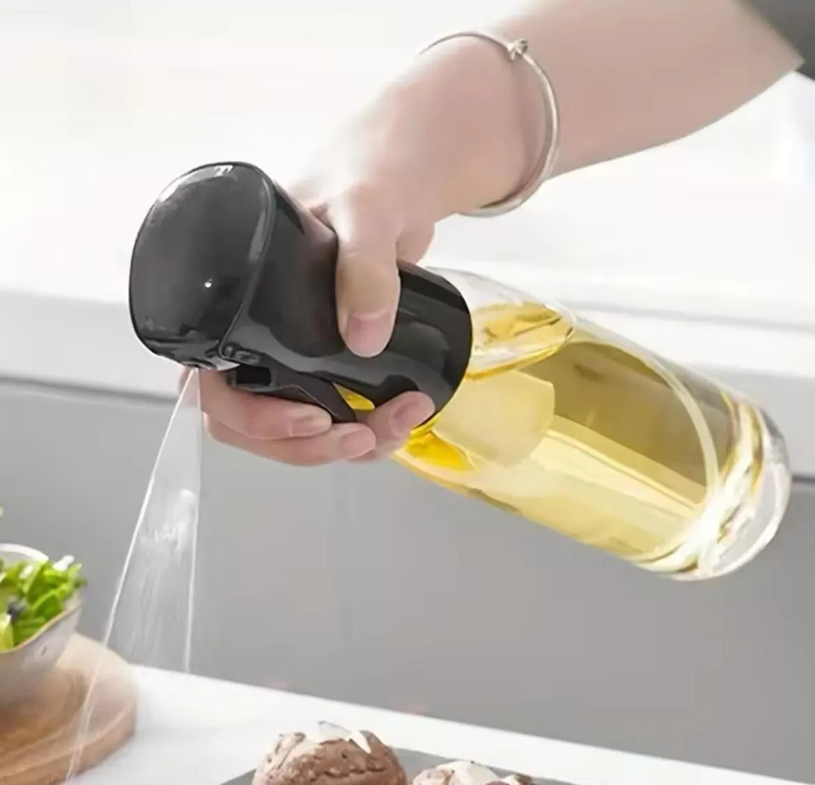 Multifunctional 200Ml Spraying Oil Dispenser