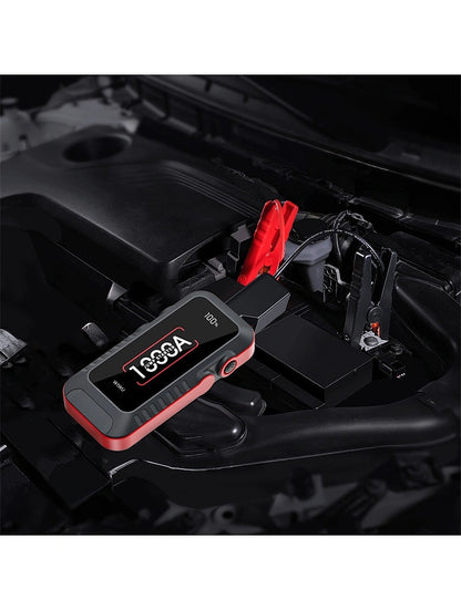 WiWU 1000A Car Power Inverter 12V Portable Jump Starter Multi Function USB Car adapter JS001