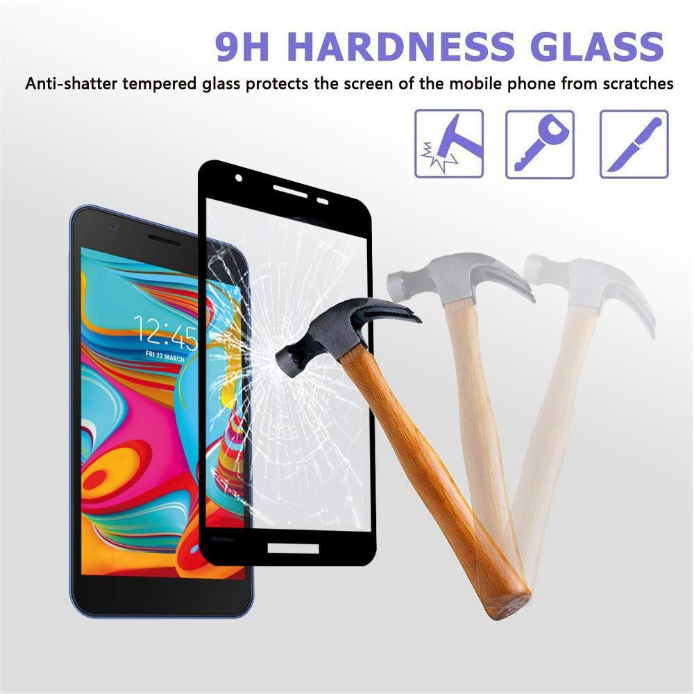 2PCS Mirror Samsung Galaxy A2 Core Tempered Glass Full Cover Glass Screen Protector Full Glue
