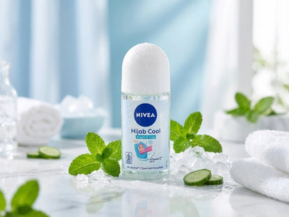 NIVEA Hijab Cool Deodorant - 50Ml