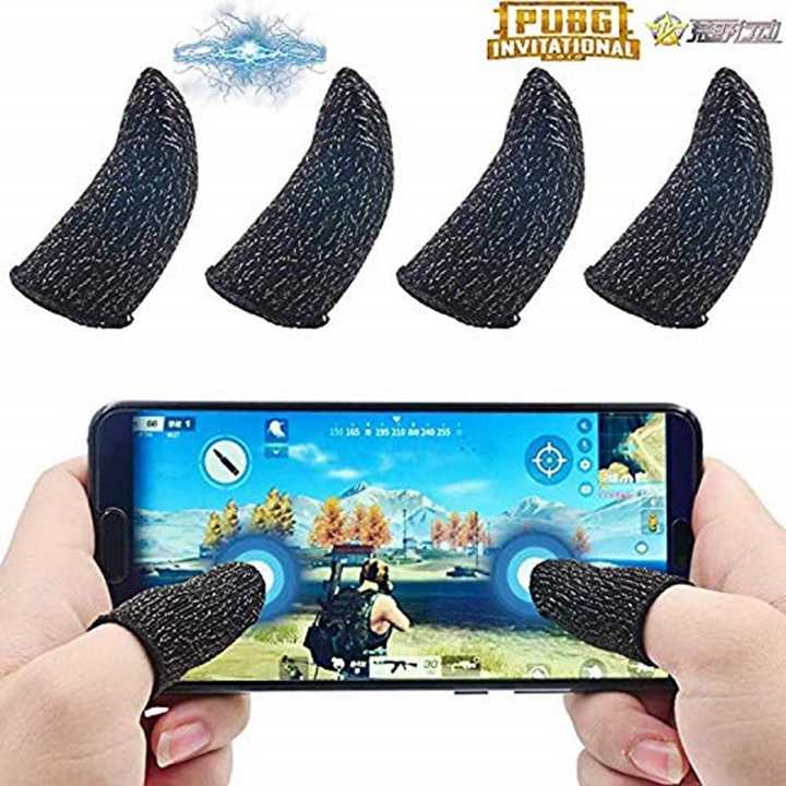PUBG Mobile Gaming Gloves Touch Screen Sweat-Proof Finger Sleeves for Gamers