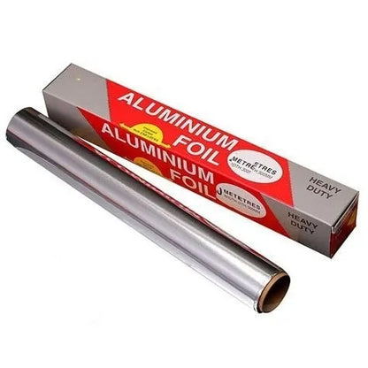 Aluminum Foil Sheets 30Cm X 5M Non Stick Household Aluminum Foil Roll Kitchen Wrap