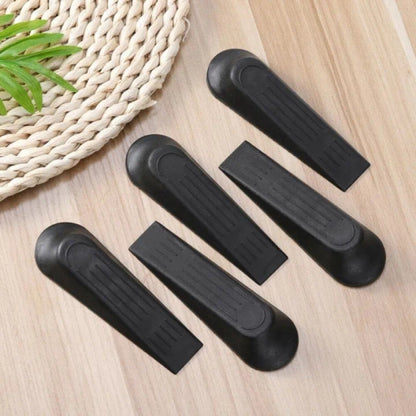 Set of 4 Hard Plastic Wedges Hard Door Stop Stoppers Home Organizer