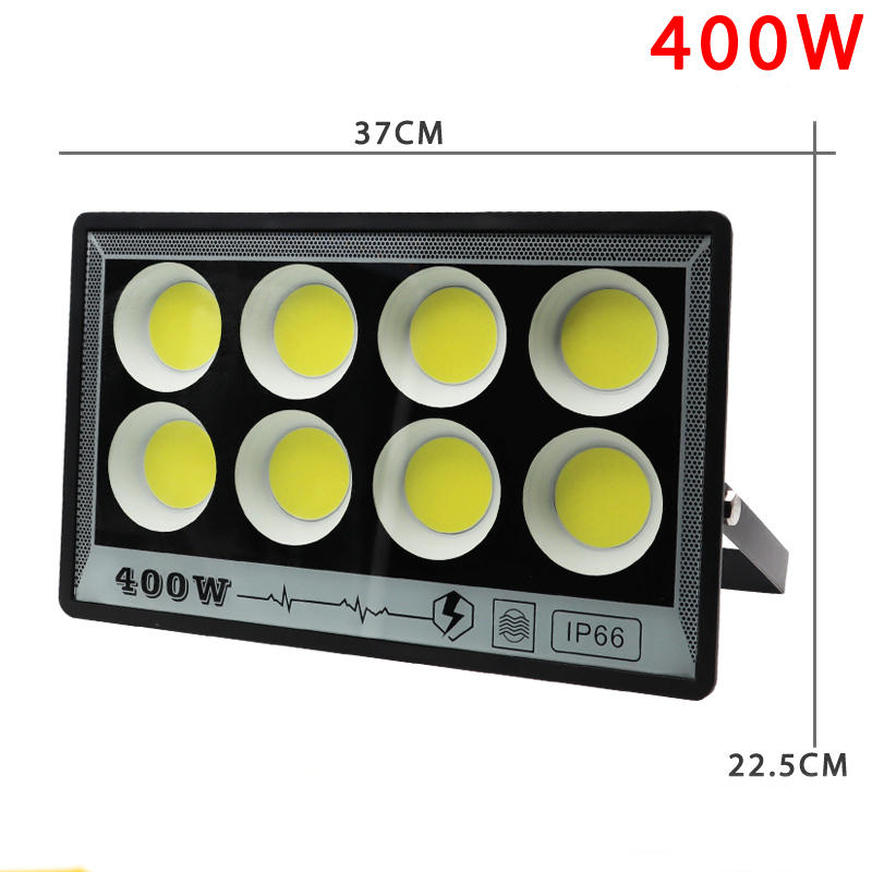 LED Floodlight 50W–500W, IP66 Waterproof Outdoor Spotlight for Garden & Street Lighting