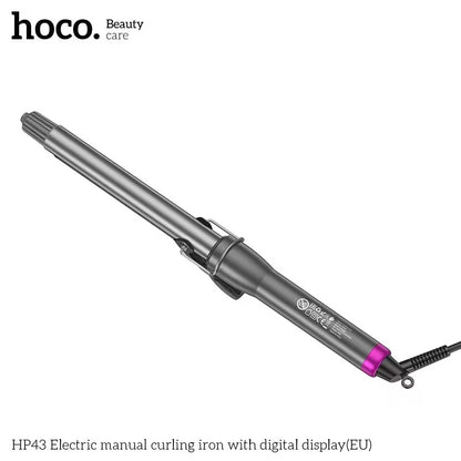 Hoco HP43 Electric Manual Curling Iron with Digital Display 50W