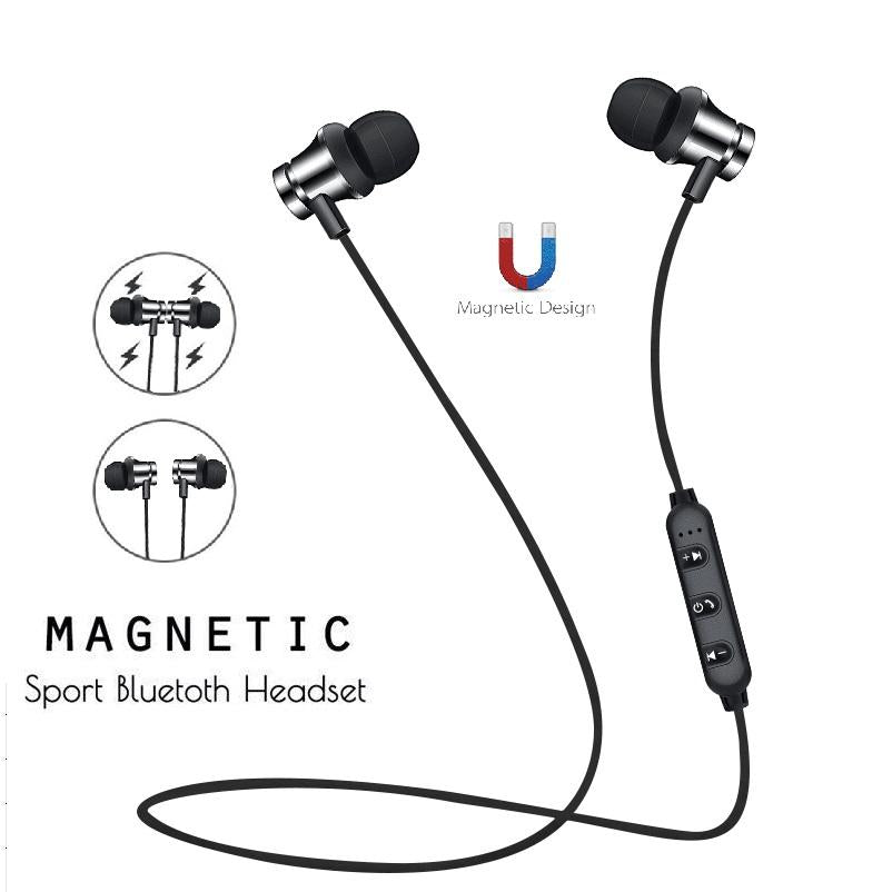 G01/CV-W30 Bluetooth Wireless Headset Sports Neckband Magnetic Earphone Headphone for All Phones